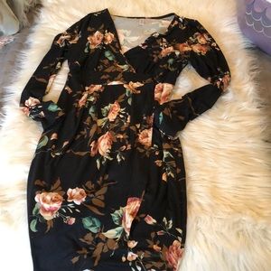 Beautiful. Floral dress
